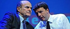 Bersani ai tedeschi: nessuno nel Pd vuole cacciare Renzi, stia tranquillo