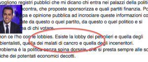 Di Maio, tremenda gaffe su Facebook: “C’è una lobby dei malati di cancro”