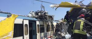 Scontro treni in Puglia: la Procura indaga per omicidio colposo plurimo