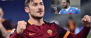 Totti prende a pallate Higuain: «Oggi i calciatori sono nomadi e avidi…»