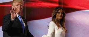 Trump: vi presento la prossima first lady, mia moglie Melania. E giù critiche