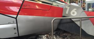 Paura a Napoli: Frecciarossa “impazzito” devasta un binario