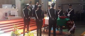 A Roma l’addio a Giampaolo Pace, il maresciallo morto ad Accumoli