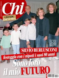 Chi pubblica intervista esclusiva a Silvio Berlusconi