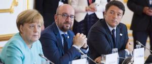 Ue, il vertice di Bratislava è stato un flop. E Renzi la butta in “caciara”