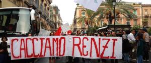 “Cacciamo Renzi”: dura contestazione a Catania, ecco il video
