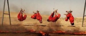 Un altro video dell’Isis: prigionieri appesi e sgozzati come pecore