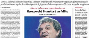 “Renato, sei un fallito”, “E tu fai pena”. Furibonda lite tra Brunetta e Feltri