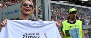 Ilary Blasi: «Spalletti è un piccolo uomo e Pallotta prima pensi e poi parli»