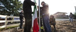 Primo giorno di scuola ad Amatrice. Pirozzi: «Si riparte da qui, uniti» (foto)