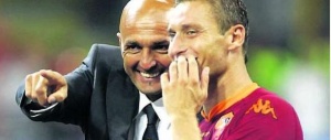Spalletti: «Totti è un genio. Se lascia la Roma, me ne vado anch’io. Va bene?»