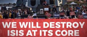 Trump promette «la pace attraverso la forza. Sconfiggerò l’Isis in un mese»