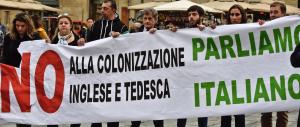 No alla colonizzazione: una proposta di legge in difesa dell’italiano