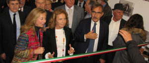 Inaugurata la mostra sul Msi, tra militanti e big della destra (fotogallery)