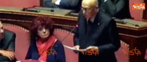 Definì il Parlamento “uno straccio”: Napolitano spiega ma Calderoli lo attacca (video)