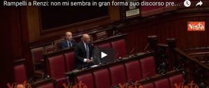 Rampelli a Renzi: «Il suo discorso è tratto da “La storia infinita”…» (video)