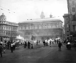 Scontri a Genova in occasione del congresso del Msi del 1960