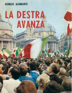 L'opuscolo con cui Almirante spiega il successo elettorale del 1972