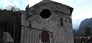 Terremoto: sindaco Ussita, palazzi lesionati chiesa crollata
