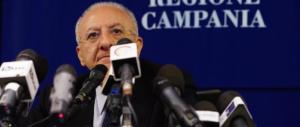 Campania: De Luca si smarca dal Pd, ma non vuole che si sappia in giro