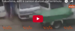 Giappone, ancora paura, auto e camion sbalzati: le immagini del sisma