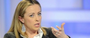 Meloni: «Le primarie sono da fare, anche se Berlusconi non è d’accordo»