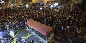 Protesta di piazza a Hong Kong