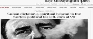 La morte di Fidel Castro domina sui media, tra onori e recriminazioni