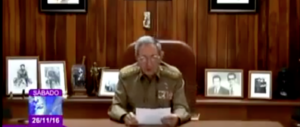 Raul Castro conferma in tv la morte di Fidel. Funerali il 4 dicembre (VIDEO)