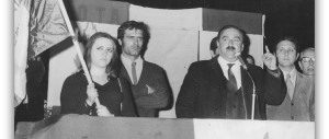 «Che botte quella volta a Centocelle al comizio di Giulio Caradonna…»