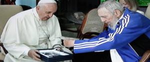 Papa Francesco incontra Fidel Castro