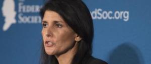 Trump nomina la Haley ambasciatore all’Onu: è la prima donna in squadra