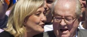 La zampata di Jean-Marie Le Pen: escluso dal FN, ne rimane presidente