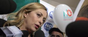 Giorgia Meloni: «La gente ha cominciato ad aprire gli occhi» (VIDEO)