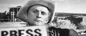 Kirk Douglas in un'immagine degli anni '50