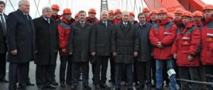 San Pietroburgo, Putin inaugura una autostrada costruita dagli italiani