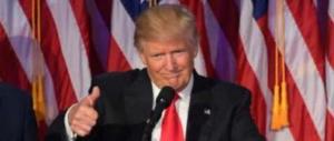Trump accende la speranza: «Sarò il più grande creatore di lavoro della Terra»