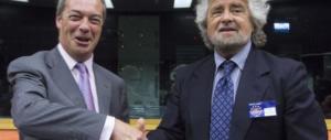 Grillo chiede alla Rete di “divorziare” dall’Ukip, rivolta e ira fra i grillini (video)