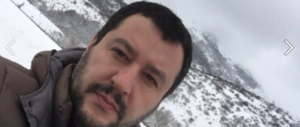 Salvini in Abruzzo: “Gentiloni va dalla Merkel, io sto coi terremotati”