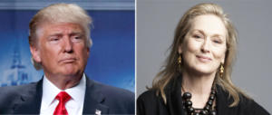 Meryl Streep ci prova, Trump la gela: è una lacché della Clinton (Video)