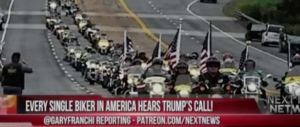 Bikers for Trump: a Washington per celebrare (e proteggere) il presidente (video)