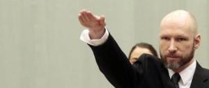 Anders Breivik: il saluto nazista in aula? E’ un segno di solidarietà