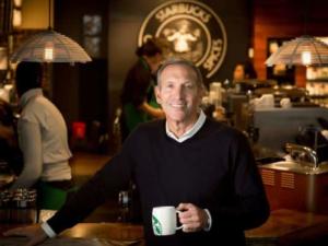 Il fondatore di Starbucks è stato un supporter di Hilary Clinton
