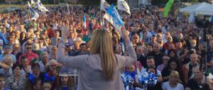 “Sovranità”. Così Giorgia Meloni ha portato in piazza Bodin e Schmitt