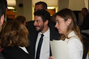 L'ex direttore dell'Unar con il sottosegretario Boschi