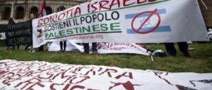 Gli attivisti pro-Gaza vanno lo stesso in Campidoglio, ma senza Fassina