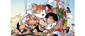 Al via il Sei Nazioni. E con il torneo arriva il fumetto cult “Les Rugbymen”