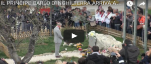 Dopo Amatrice, il viaggio in Italia di Carlo e Camilla fa tappa a Firenze e… (video)