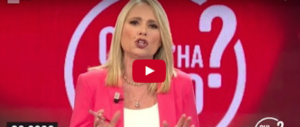 Falso testimone telefona a “Chi l’ha visto?”, Sciarelli: «Fatti curare» (video)