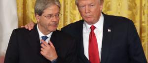 Trump ridicolizza Gentiloni: «Per la Nato deve pagare di più. E lui pagherà»
